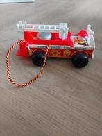 Fisher Price,  brandweerauto, Kinderen en Baby's, Speelgoed | Fisher-Price, Ophalen of Verzenden, Gebruikt, Auto of Voertuig