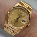 Rolex Day-Date 36mm – Ref. 18238 – Champagne diamond dial, Staal, Rolex, Ophalen of Verzenden, Zo goed als nieuw
