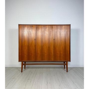 Vintage Bartels Teakhout Kledingkast Dressoir Retro Jaren 60 beschikbaar voor biedingen