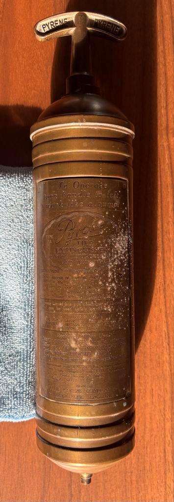 Vintage Pyrene Brandblusser uit de jaren '60, Antiek en Kunst, Antiek | Overige Antiek, Ophalen of Verzenden