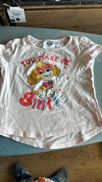 T-shirt paw patrol beschikbaar voor biedingen