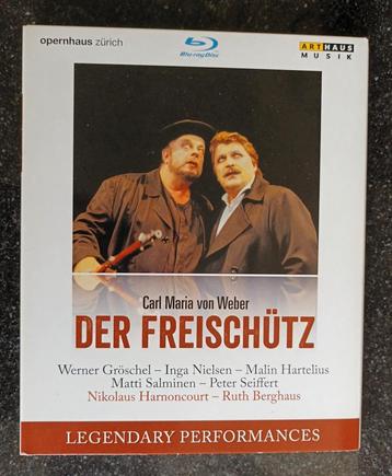C.M. von Weber - Der Freischutz bluray 1999 Harnoncourt beschikbaar voor biedingen