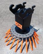 NIEUW onkruidborstel voor minigraver CW05 | CW10 | S40, Ophalen of Verzenden, Nieuw