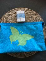 Toilettas 2x - Blauw + Bordeaux rood toilet tas, Ophalen of Verzenden, Gebruikt, Blauw