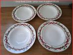 4x SOEPBORDEN  "Holly Ribbons" Royal Worcester Porselein, Nieuw, Ophalen of Verzenden, Bord(en), Overige stijlen
