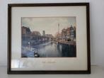 Set 3x ingelijste prenten oud Rotterdam, Antiek en Kunst, Ophalen of Verzenden