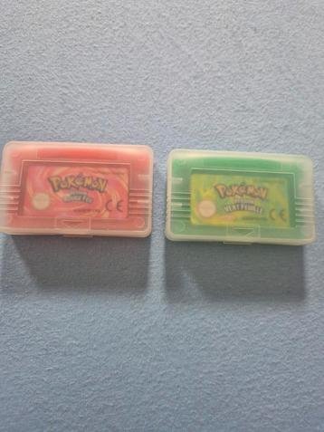Pokemon games  gameboy  advance fra beschikbaar voor biedingen