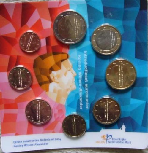 Introductieset euromunten van willem allexander 2014 nieuw i, Postzegels en Munten, Bankbiljetten | Nederland, Setje, Euro's, Verzenden