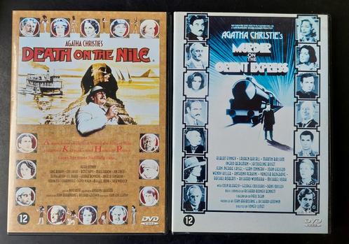 Death on the Nile 1978  Murder on the Orient Express 1974, Cd's en Dvd's, Dvd's | Klassiekers, Zo goed als nieuw, Thrillers en Misdaad