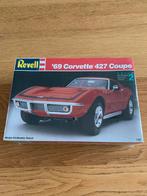 1:25 Revell 1969 Chevrolet Corvette 427 coupe nieuw, Auto, Revell, Groter dan 1:32, Ophalen of Verzenden
