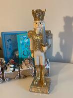 Notenkraker wit met goud L, Ophalen of Verzenden, Zo goed als nieuw