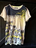 Vingino Tshirt wit/blauw maat 16:176, Kleding | Dames, Wit, Ophalen of Verzenden, Zo goed als nieuw, Korte mouw