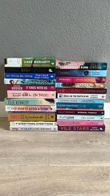Young adult boeken, ook los te koop! beschikbaar voor biedingen
