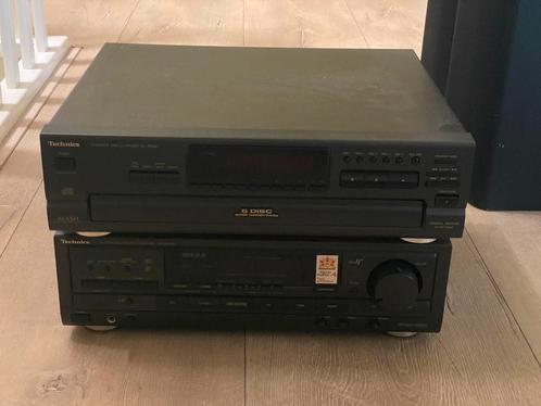 Technics Sl-pd845 + SA- EX 500 Stereo en CD-speler, Audio, Tv en Foto, Versterkers en Receivers, Gebruikt, Stereo, 120 watt of meer