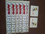 motor stickers Morini Guzzi Castrol, Ophalen of Verzenden