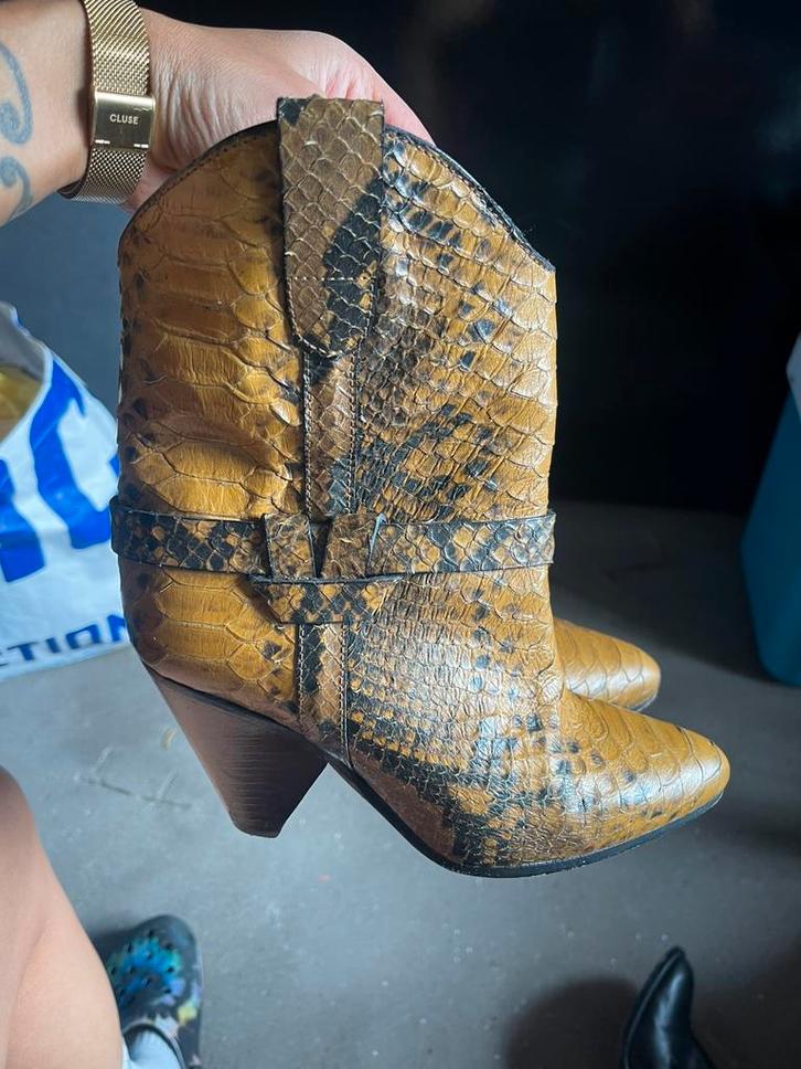 ISABEL MARANT snake boots 36, Huis en Inrichting, Fauteuils, Zo goed als nieuw, Minder dan 50 cm, Ophalen