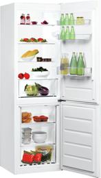 Indesit LR7 S2 W Koelkast met vriezer, Witgoed en Apparatuur, Koelkasten en IJskasten, Ophalen, Gebruikt, 200 liter of meer, Met aparte vriezer