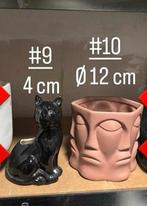 3 bloempotten, Tuin en Terras, Ophalen, Gebruikt, Rond, Balkon