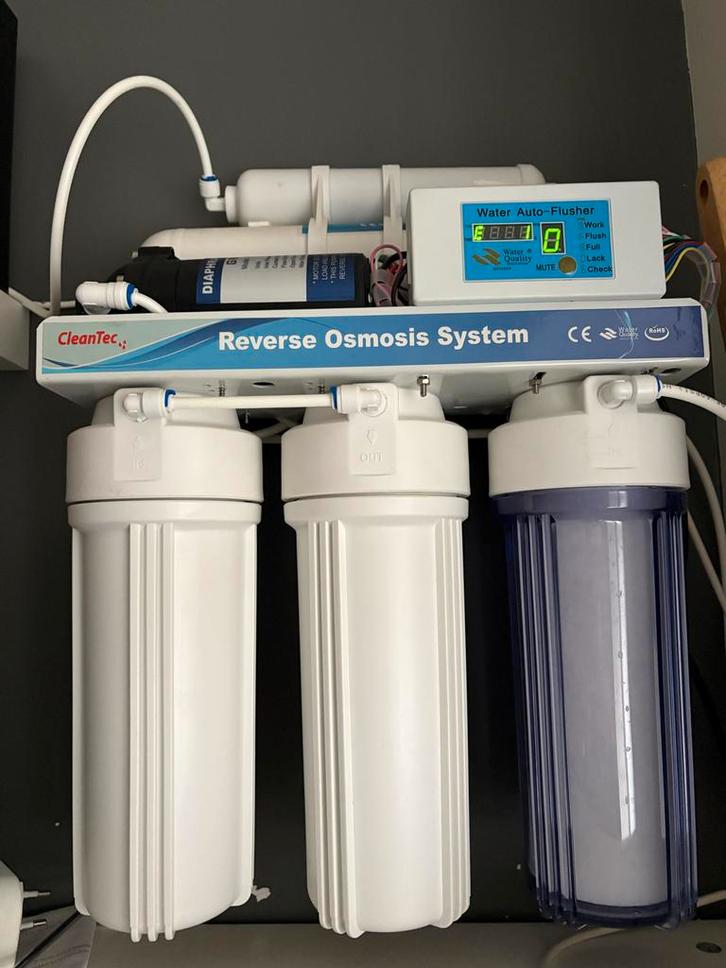 Osmose apparaat Cleantec 50 - 175 ltr, Dieren en Toebehoren, Vissen | Aquaria en Toebehoren, Zo goed als nieuw, Overige typen