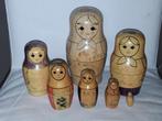 Oude 7delige matroesjka baboesjka USSR, Verzamelen, Poppetjes en Figuurtjes, Ophalen of Verzenden, Gebruikt