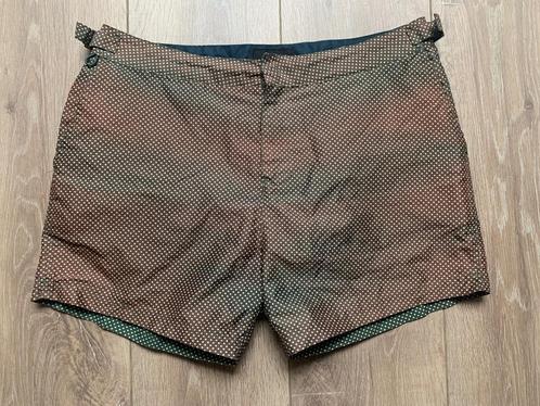 Scotch&Soda zwemshort broek bruin groen beige S/46, Kleding | Heren, Badmode en Zwemkleding, Zwemshort, Maat 46 (S) of kleiner