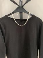 Parelketting ZO GOED ALS NIEUW, Ophalen, Verstelbaar, Wit, Zo goed als nieuw