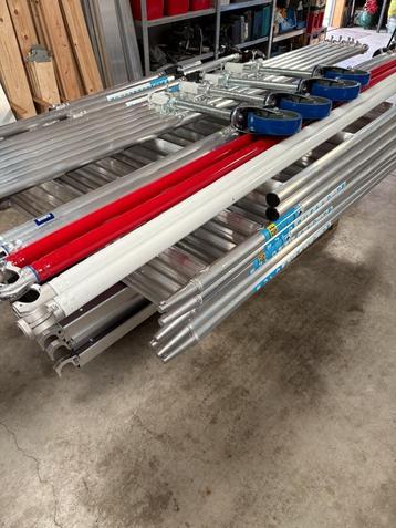 Rolsteiger professioneel 1.35x2.50x8.2m Euro-pen  Nieuw beschikbaar voor biedingen
