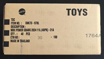 NIEUW en GESEALED Matchbox Power Grabs Case L 2024 beschikbaar voor biedingen