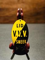 Emaille deurpostje LID V.V.V. Sneek, Verzamelen, Ophalen of Verzenden