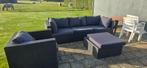 4 persoons  loungeset, Ophalen, Zo goed als nieuw, Wicker