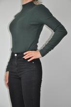 cotton club top xs, longsleeve xs, 34, top xs, Kleding | Dames, Tops, Ophalen of Verzenden, Zo goed als nieuw, Lange mouw, Groen