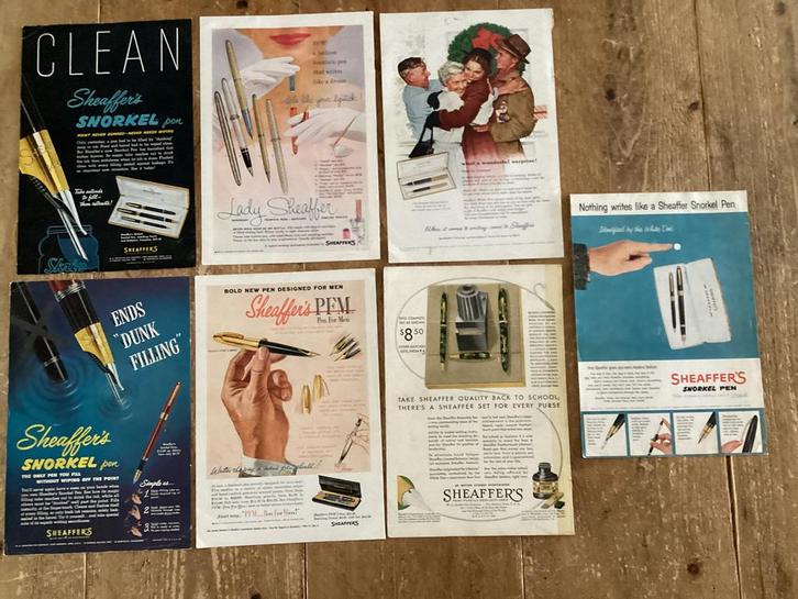 SHEAFFER’S, ESTERBROOK en WATERMAN’S, Verzamelen, Pennenverzamelingen, Ophalen of Verzenden