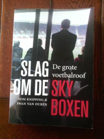 voetbalboek- Slag om de skyboxen-De grote voetbalroof beschikbaar voor biedingen