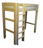De STEVIGSTE écht houten hoogslaper IN ELKE GEWENSTE MAAT!, Eenpersoons, Nieuw, Ophalen of Verzenden, 200 cm