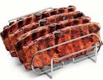 NIEUW Rib Rack / Spareribs Rek voor op de bbq, Ophalen of Verzenden, Zo goed als nieuw