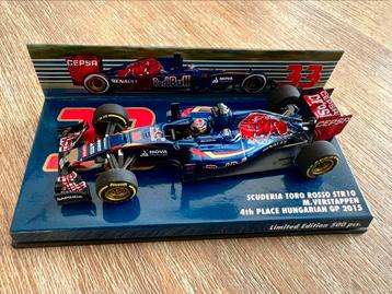 Max Verstappen Hungarian GP 2015 Toro Rosso STR10 1:43 beschikbaar voor biedingen