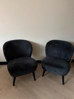 Woood Sara Fauteuil - Antraciet, Ophalen, Minder dan 75 cm, Zo goed als nieuw, 50 tot 75 cm