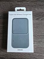 Samsung Super Fast Wireless Charger Duo, Telecommunicatie, Mobiele telefoons | Telefoon-opladers, Ophalen of Verzenden, Nieuw