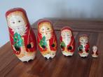 Matroesjka Poppen - Kerstman Set, Ophalen of Verzenden, Gebruikt