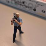 Preiser figuur met camera 1/43, Ophalen of Verzenden, Zo goed als nieuw, Wisselstroom, Overige merken