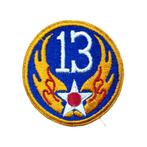 WWII USAAF 13th Air Force Patch, Embleem of Badge, Amerika, Luchtmacht, Ophalen of Verzenden