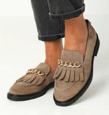 Fred de la Bretoniere loafers 38 suede nieuw beschikbaar voor biedingen