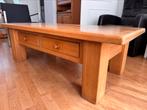 Eiken houten salon tafel., Huis en Inrichting, Ophalen, Gebruikt, Rechthoekig