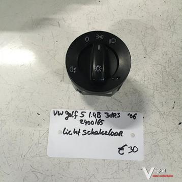 Vw Golf 5 1.4B 3drs 2006 Wagennr 2400165   Lichtschakelaar beschikbaar voor biedingen