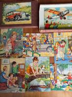 8 kinderpuzzels rond 1930, Antiek en Kunst, Antiek | Speelgoed, Ophalen of Verzenden