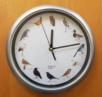 Mesa living wandklok vogels - met vogelgeluiden, Huis en Inrichting, Woonaccessoires | Klokken, Ophalen of Verzenden, Zo goed als nieuw