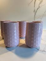 Roze vaasjes, Ophalen, Overige kleuren, Aardewerk of Porselein, Zo goed als nieuw