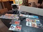 Playstation 3 met move, move camera, gun en 24 spellen!, Met games, Ophalen of Verzenden, Zo goed als nieuw, 120 GB