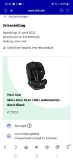 Maxi cosi titan i size, Kinderen en Baby's, Autostoeltjes, Ophalen, 15 t/m 36 kg, Zo goed als nieuw, Isofix