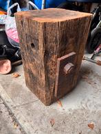 Houten Sokkel van Meerpaal, Huis en Inrichting, Ophalen, Gebruikt